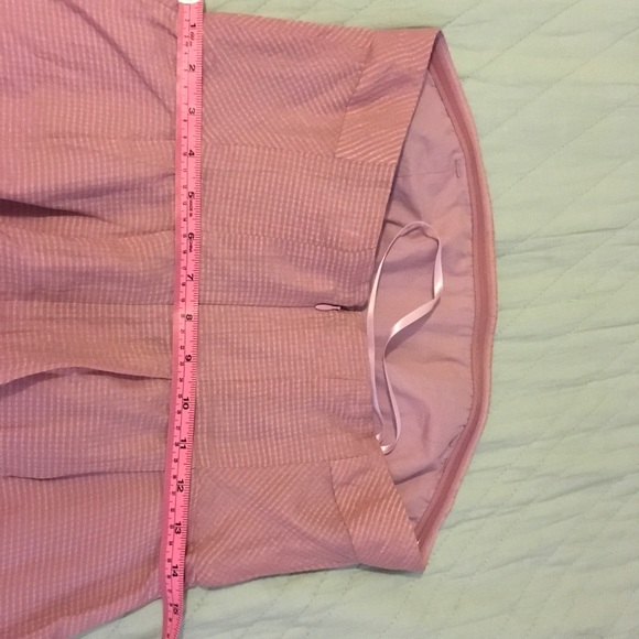 J.CREW SILK LILAC STRAPLESS DRESS SZ 6P - Picture 5 of 7